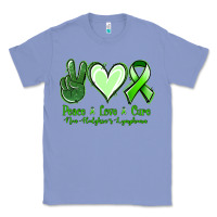 Colony Blue peace love cure non hodgkin's lymphoma Classic Tee - Jasminsmagicworld