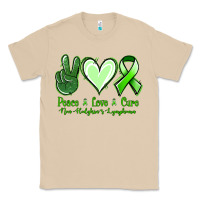 Mushroom peace love cure non hodgkin's lymphoma Classic Tee - Jasminsmagicworld