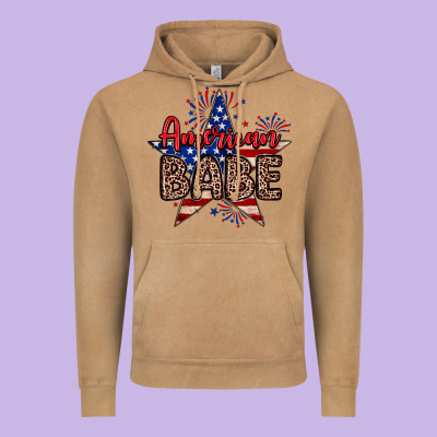 American Babe Vintage Hoodie Designed By Neo Western