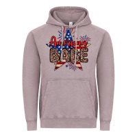 Vintage Zinc American babe Vintage Hoodie - Neo Western