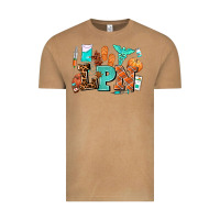 Vintage Camel lpn fall nurse with Vintage Tee - AdoDesignShop