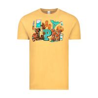 Vintage Mustard lpn fall nurse with Vintage Tee - AdoDesignShop