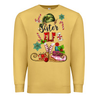 Antique Gold sister elf Premium Sweatshirt - MaliasSmallBusiness