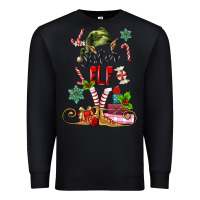 Black sister elf Premium Sweatshirt - MaliasSmallBusiness