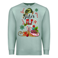 Seafoam sister elf Premium Sweatshirt - MaliasSmallBusiness