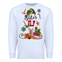 White sister elf Premium Sweatshirt - MaliasSmallBusiness