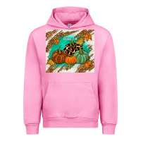 Fuchsia Pink happy fall Urban Hoodie - TumblerDesignByShophia