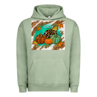 Pigment Oil Green happy fall Urban Hoodie - TumblerDesignByShophia