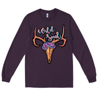 Plum wild soul Long Sleeve Tee - JahusDesignShop