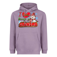 Lavender i love being a grandma Heavyweight Hoodie - MaliasSmallBusiness