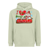 Matcha i love being a grandma Heavyweight Hoodie - MaliasSmallBusiness
