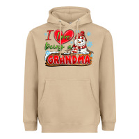 Mushroom i love being a grandma Heavyweight Hoodie - MaliasSmallBusiness