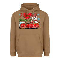 Toasted Coconut i love being a grandma Heavyweight Hoodie - MaliasSmallBusiness