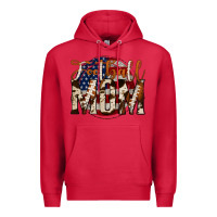 Cardinal football mom Premium Hoodie - Jasminsmagicworld