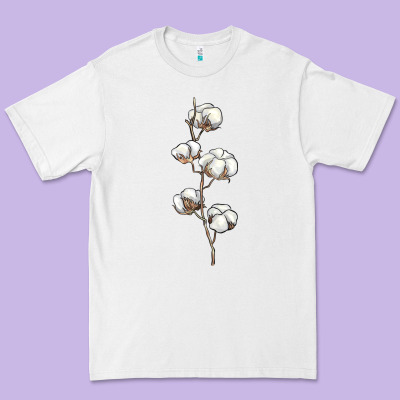 Cotton Premium Tee Designed By Barkaloodesign