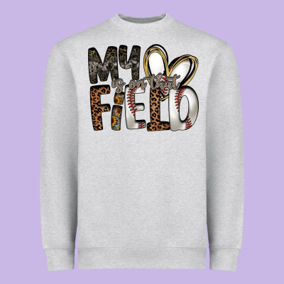 My Is On That Field Heavyweight Sweatshirt Designed By Racoondesign