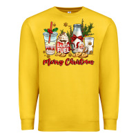 Lemon santa fuel merry christmas Premium Sweatshirt - MaliasSmallBusiness