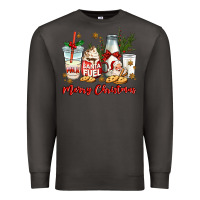 Smoke santa fuel merry christmas Premium Sweatshirt - MaliasSmallBusiness