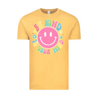 Vintage Mustard be kind to you mind Vintage Tee - JahusDesignShop