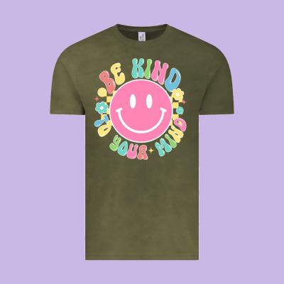 Be Kind To You Mind Vintage Tee Designed By Jahusdesignshop