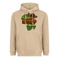 Mushroom black history month Heavyweight Hoodie - NancyCooperArtShop