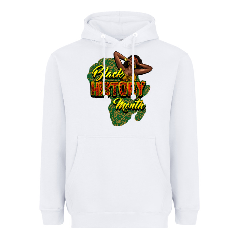 Black History Month Heavyweight Hoodie by NancyCooperArtShop | Teevron