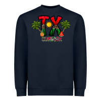 Navy texas summer Heavyweight Sweatshirt - CowhideDigitalArt