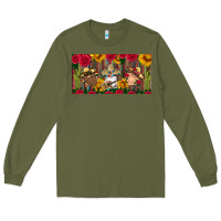 Army Green hispanic heritage month gnomes tumbler license plate Long Sleeve Tee - BundleAndBundleShop