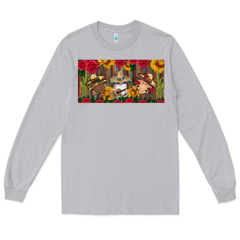 Hispanic Heritage Month Gnomes Tumbler License Plate Long Sleeve Tee by BundleAndBundleShop | Teevron