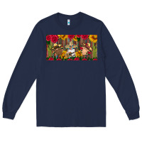 Navy hispanic heritage month gnomes tumbler license plate Long Sleeve Tee - BundleAndBundleShop