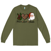 Army Green peace love eagles royal blue Long Sleeve Tee - AdoDesignShop