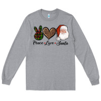 Heather Grey peace love eagles royal blue Long Sleeve Tee - AdoDesignShop