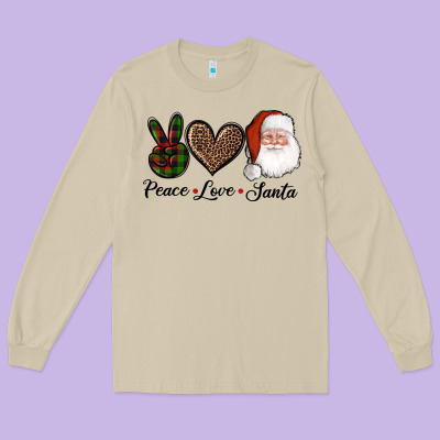 Peace Love Eagles Royal Blue Long Sleeve Tee Designed By Adodesignshop