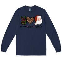 Navy peace love eagles royal blue Long Sleeve Tee - AdoDesignShop