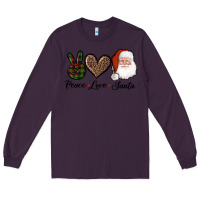 Plum peace love eagles royal blue Long Sleeve Tee - AdoDesignShop