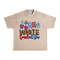 French Oak red whıte loaded tea Urban Heavy Tee - AdoDesignShop