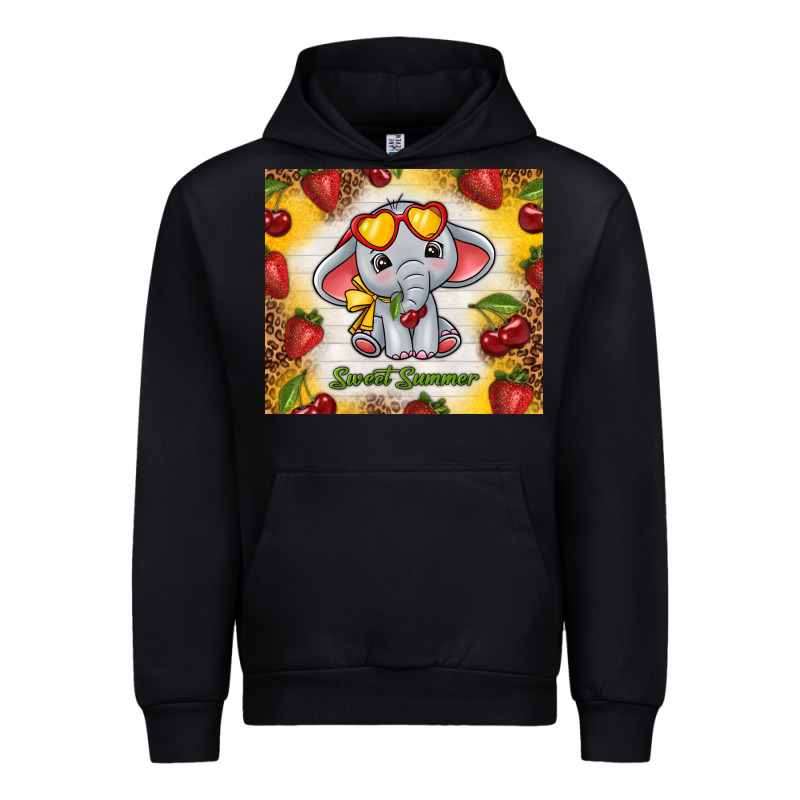 Sweet Summer Cute Elephant Urban Hoodie by TumblerDesignByShophia | Teevron