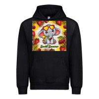 Black sweet summer cute elephant Urban Hoodie - TumblerDesignByShophia