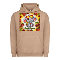 Pigment Burro sweet summer cute elephant Urban Hoodie - TumblerDesignByShophia
