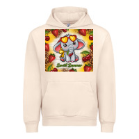 Sandshell sweet summer cute elephant Urban Hoodie - TumblerDesignByShophia