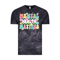 Cloud Black mental health matters Vintage Tee - JahusDesignShop