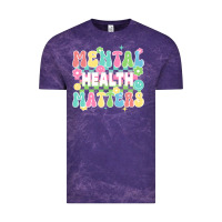 Cloud Purple mental health matters Vintage Tee - JahusDesignShop