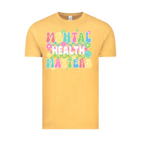 Vintage Mustard mental health matters Vintage Tee - JahusDesignShop