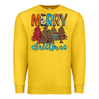 Lemon merry christmas trees Premium Sweatshirt - MaliasSmallBusiness