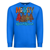 True Royal merry christmas trees Premium Sweatshirt - MaliasSmallBusiness