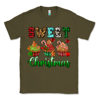 Army Green sweet Christmas with cupcake Classic Tee - AdoDesignShop