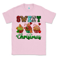Bubblegum Pink sweet Christmas with cupcake Classic Tee - AdoDesignShop