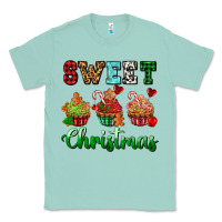 Seafoam sweet Christmas with cupcake Classic Tee - AdoDesignShop