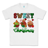 White sweet Christmas with cupcake Classic Tee - AdoDesignShop