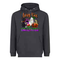 Smoke long live halloween Heavyweight Hoodie - NancyCooperArtShop